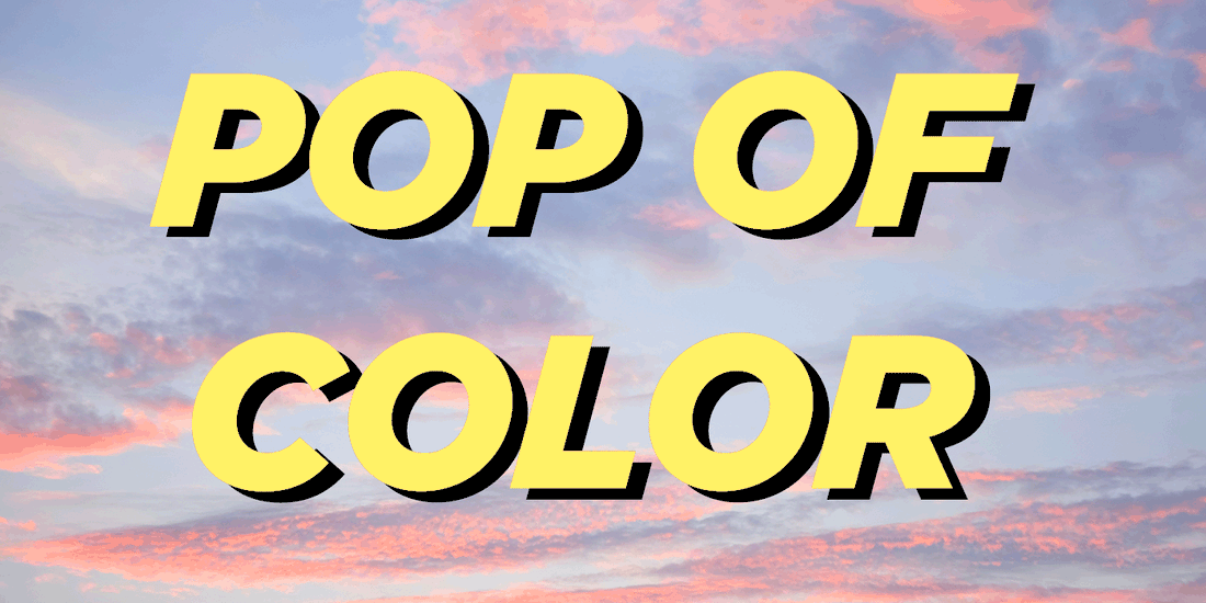POP OF COLOR 2019