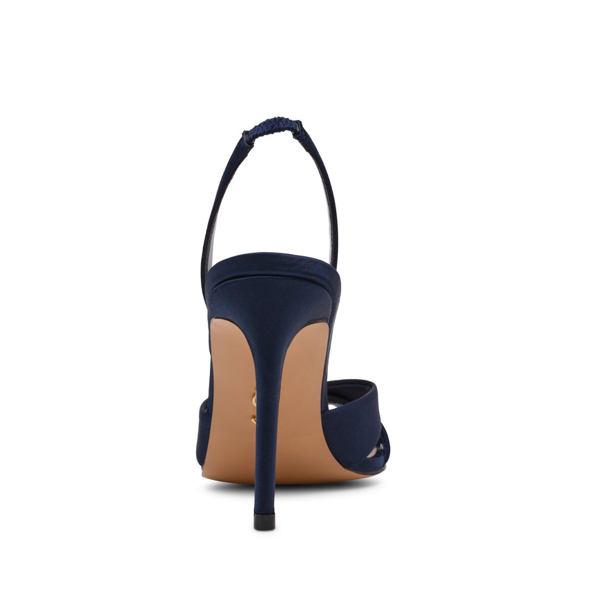 Trophies Sandal BLUE SATIN - view 4