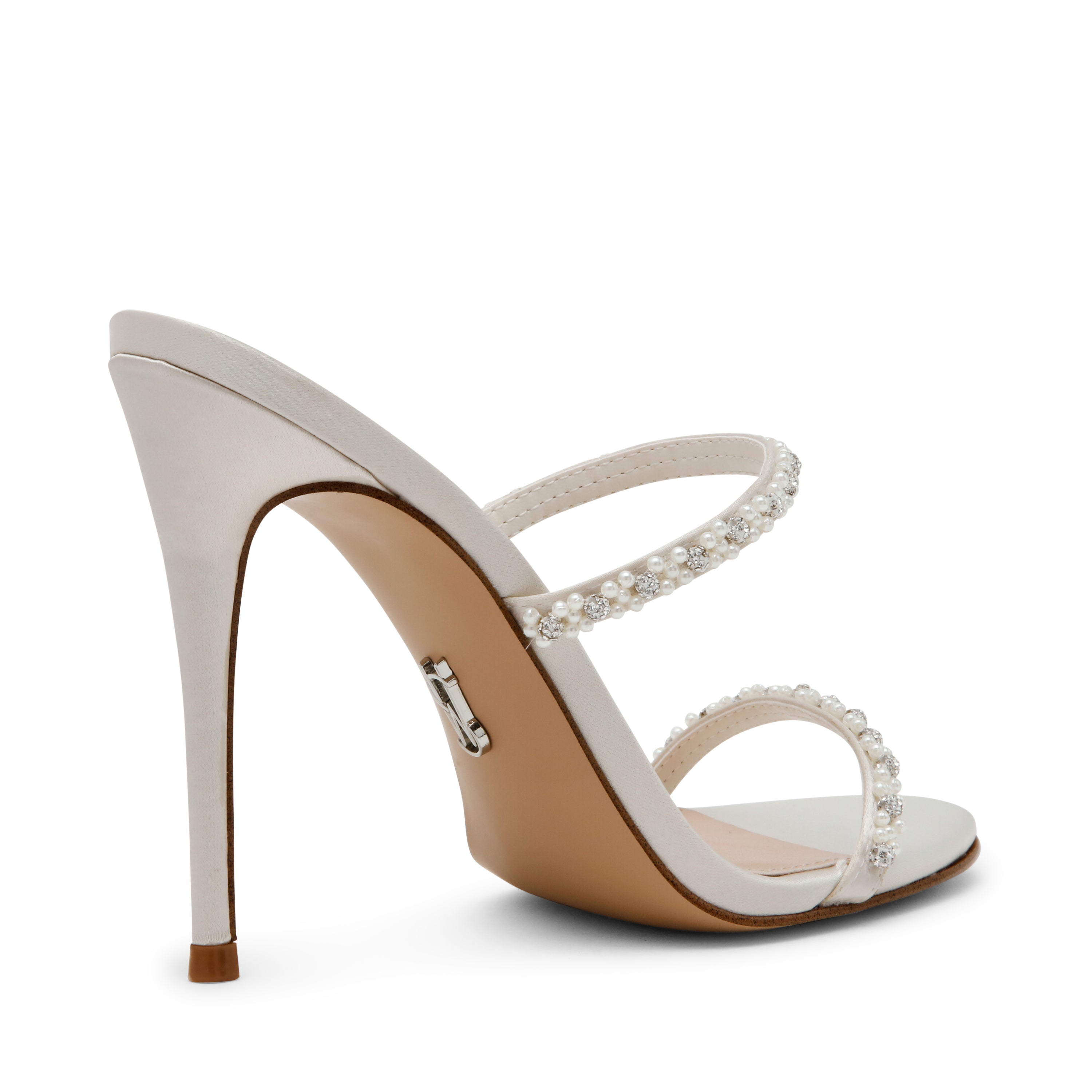 Bethani Sandal IVORY SATIN - view 4