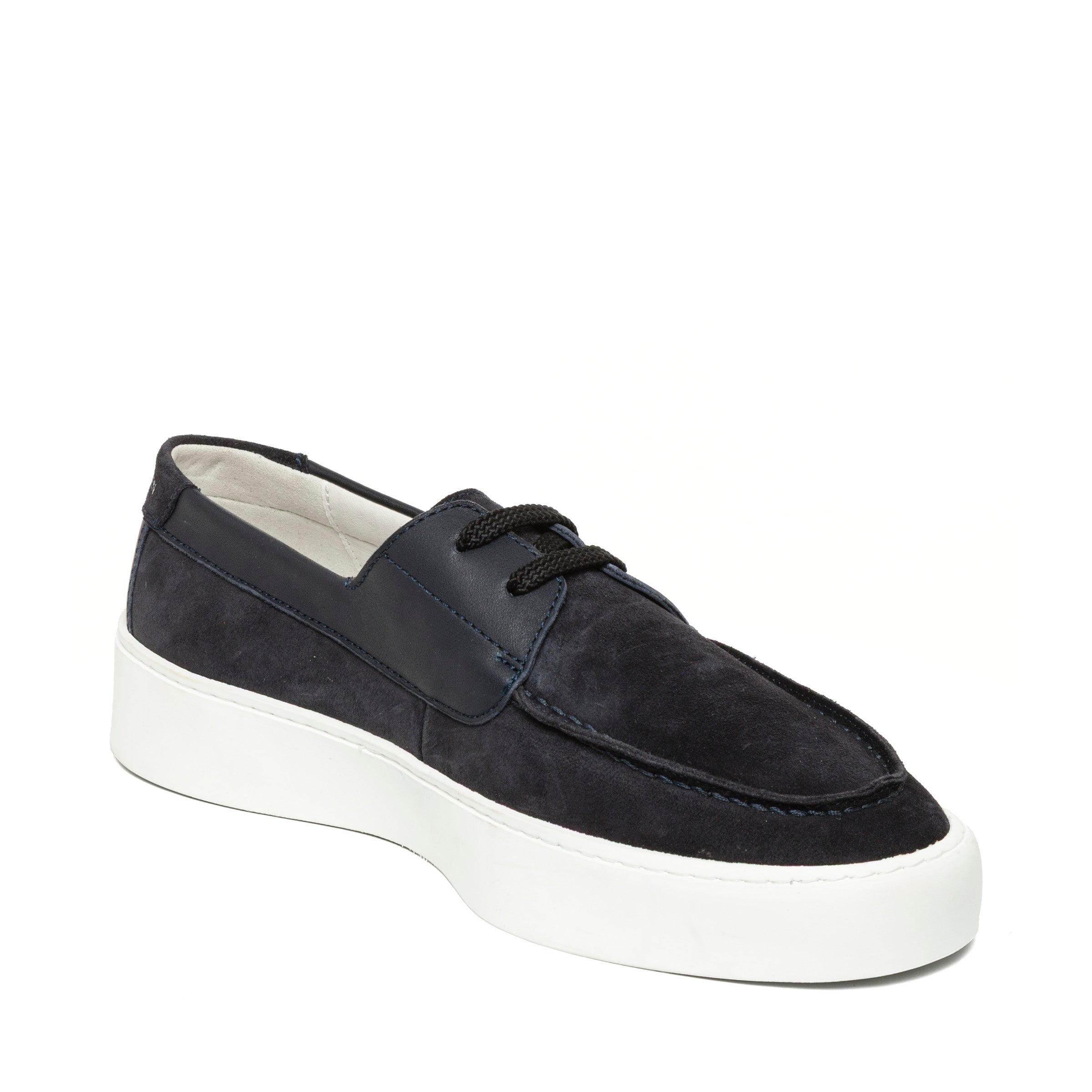 Leeway Casual Shoe NAVY SUEDE - view 2