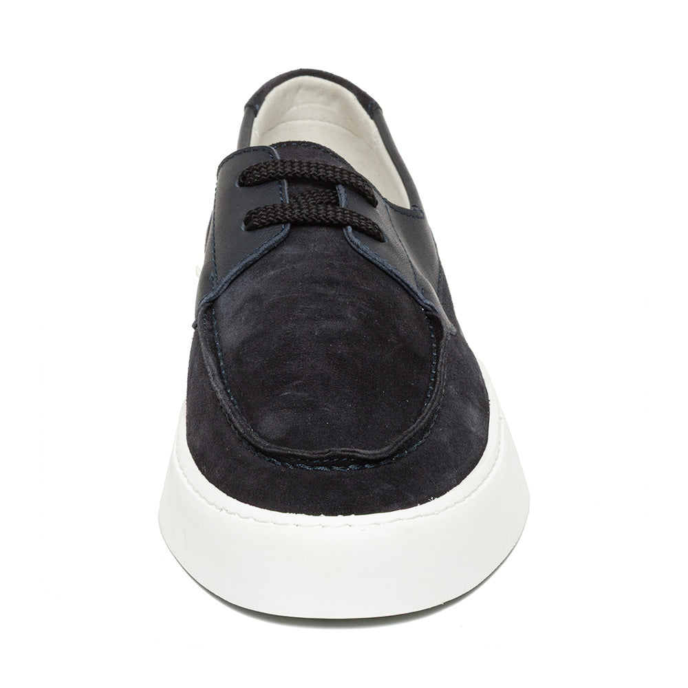 Leeway Casual Shoe NAVY SUEDE - view 3