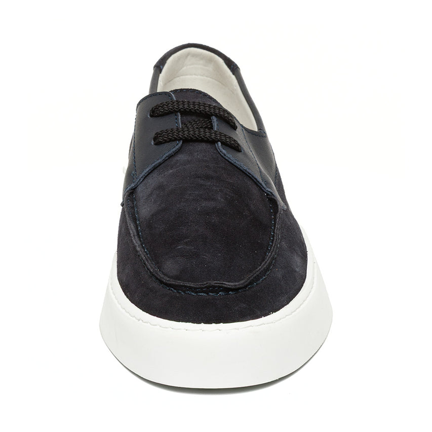 Leeway Casual Shoe NAVY SUEDE - view 3