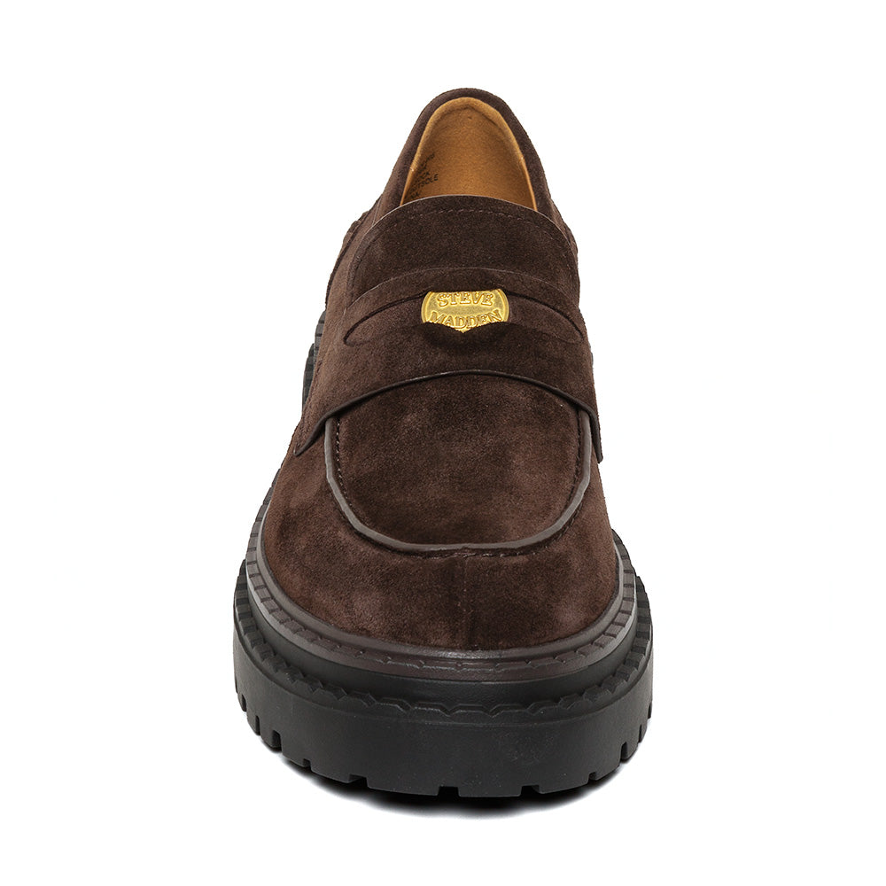 Pursuit Flat Shoe BROWN SUEDE - view 3