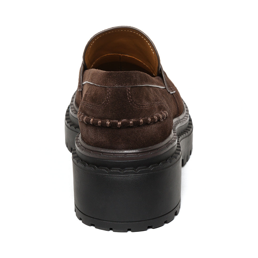 Pursuit Flat Shoe BROWN SUEDE - view 4