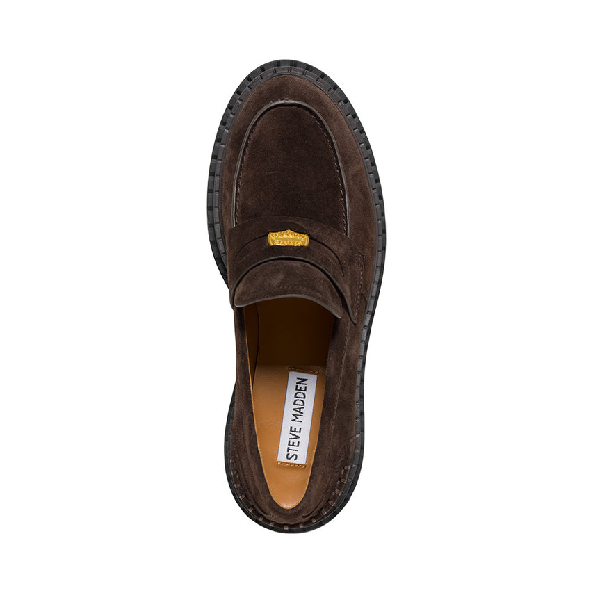 Pursuit Flat Shoe BROWN SUEDE - view 5