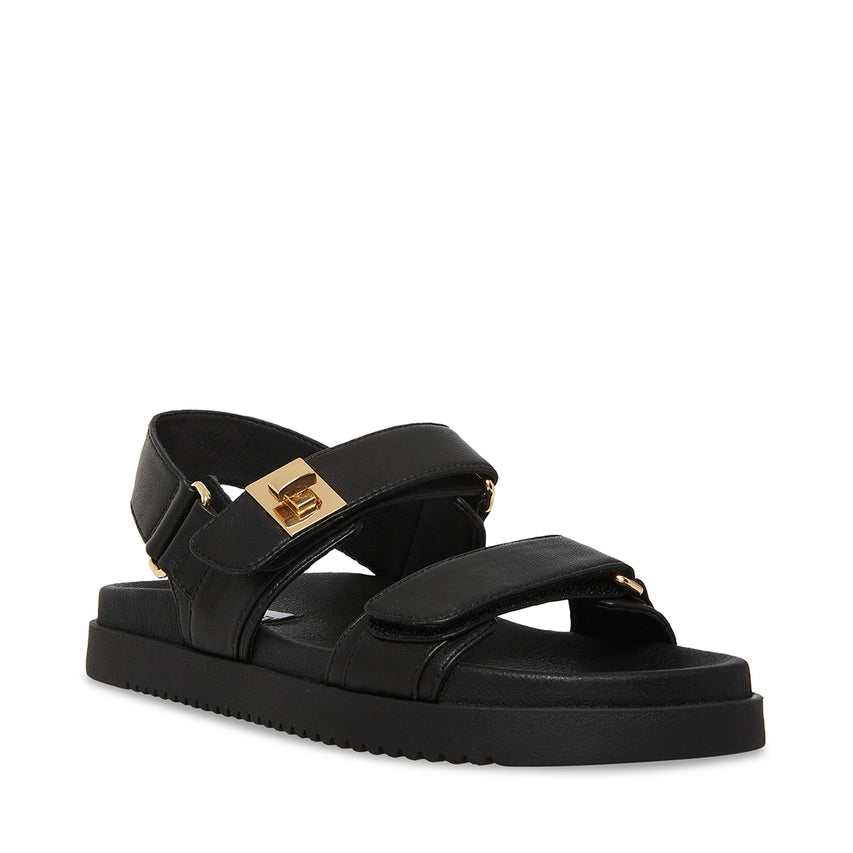 Mona Sandal BLACK LEATHER - view 2