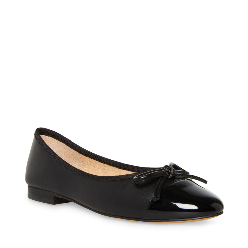 Ellison Flat Shoe BLACK LEATHER - view 2