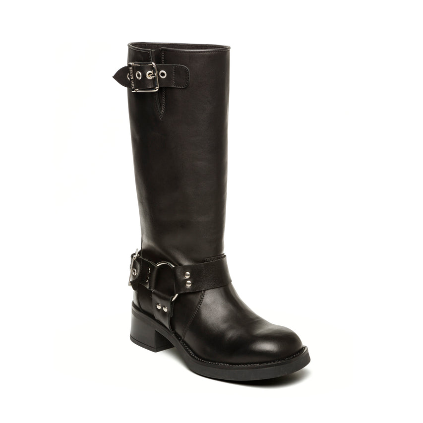 Beau Boot BLACK LEATHER - view 2