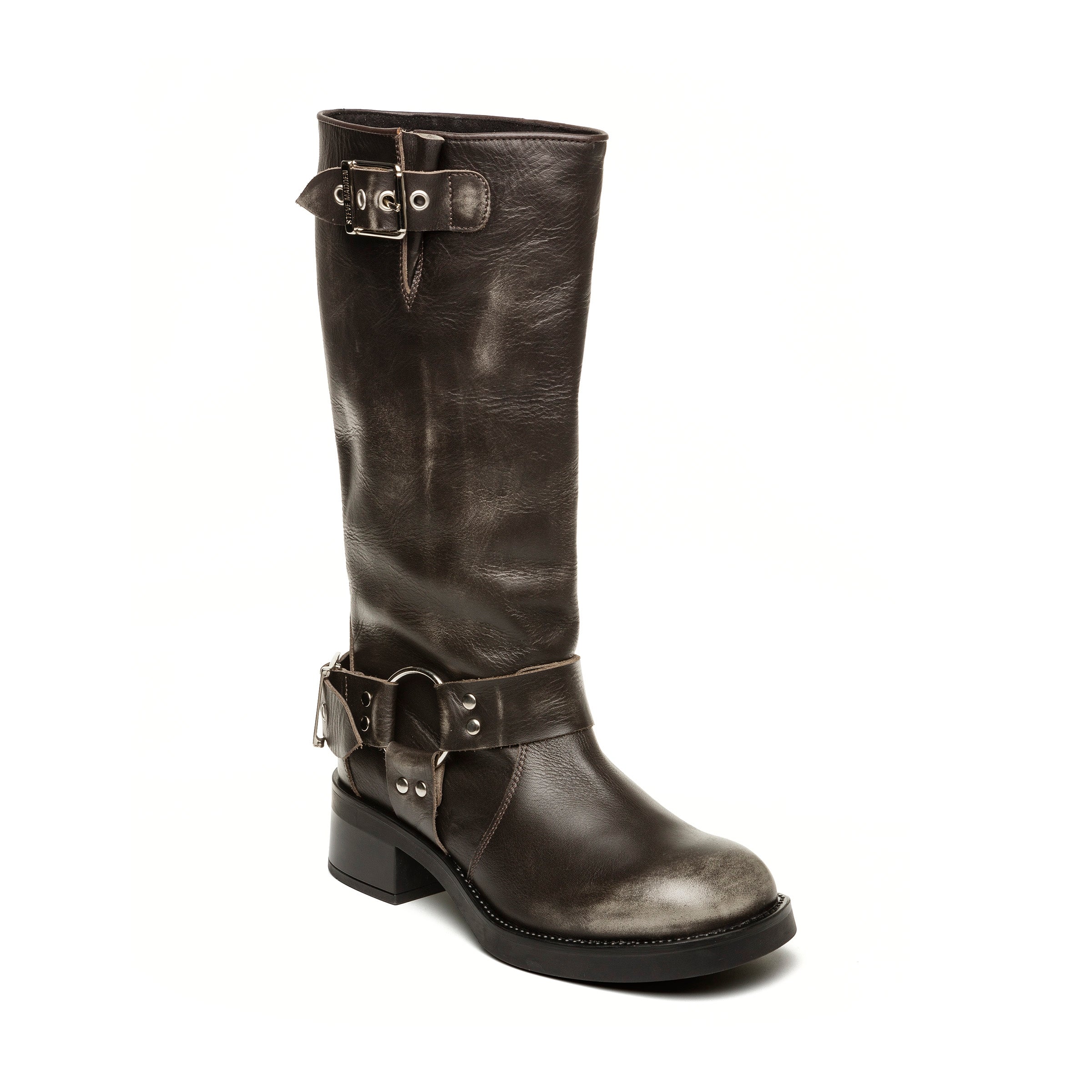 Beau Boot DK GREY LEATHER - view 2