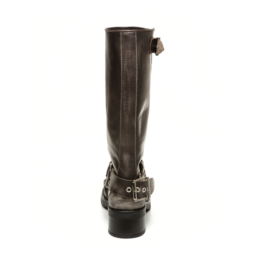 Beau Boot DK GREY LEATHER - view 4