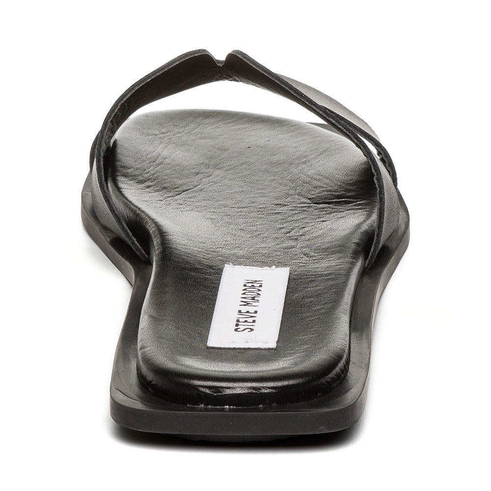 Sofia Slide BLACK LEATHER - view 5