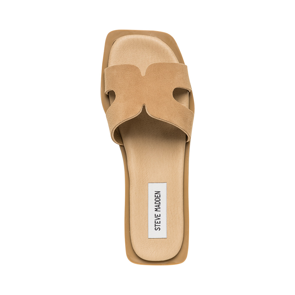Sofia Slide SAND SUEDE - view 5