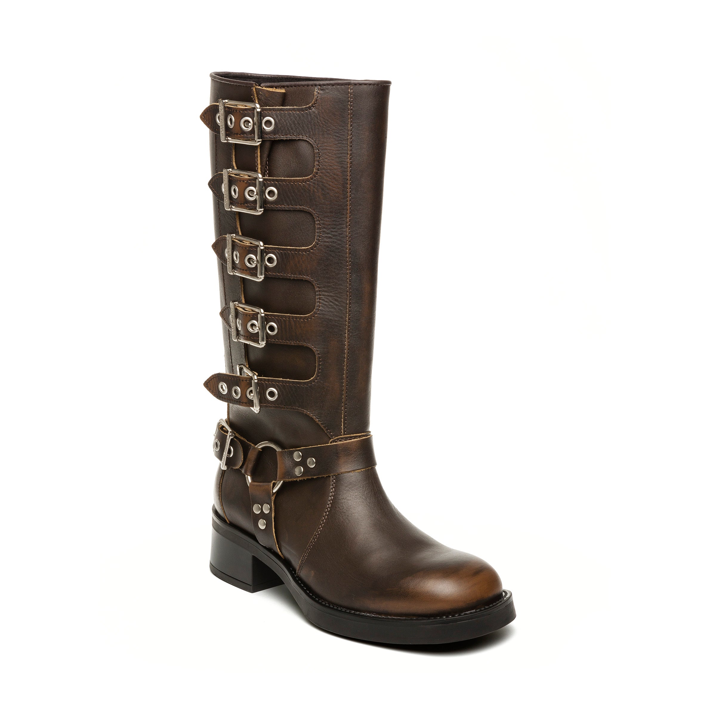 Battle Boot BROWN LEATHER - view 2