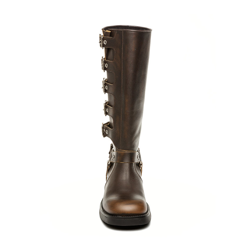 Battle Boot BROWN LEATHER - view 3