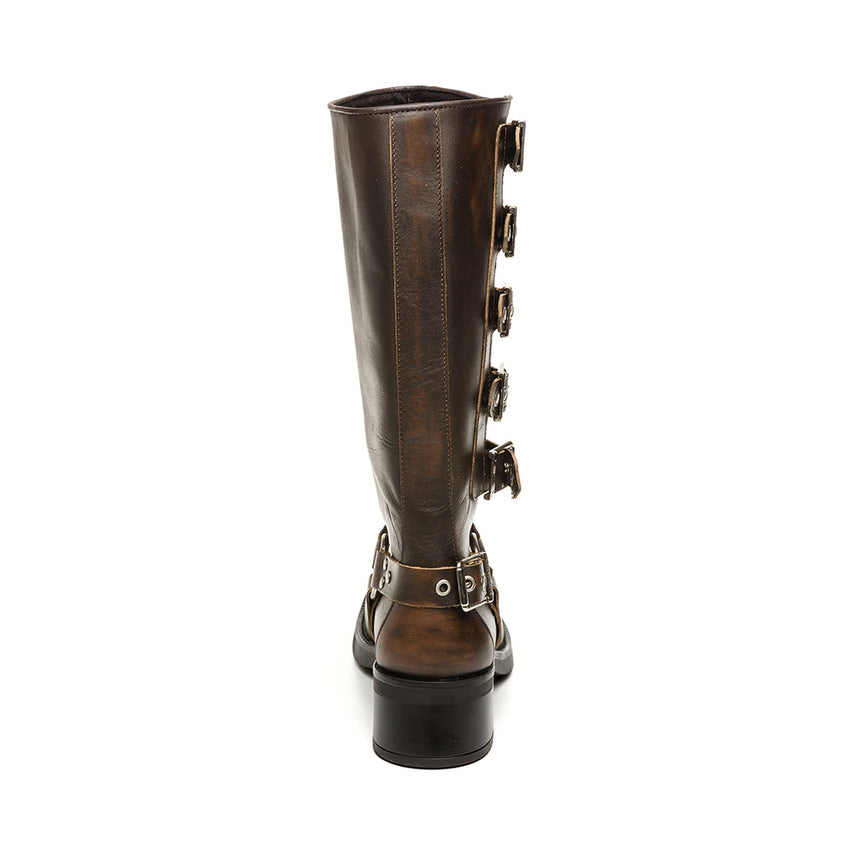Battle Boot BROWN LEATHER - view 4