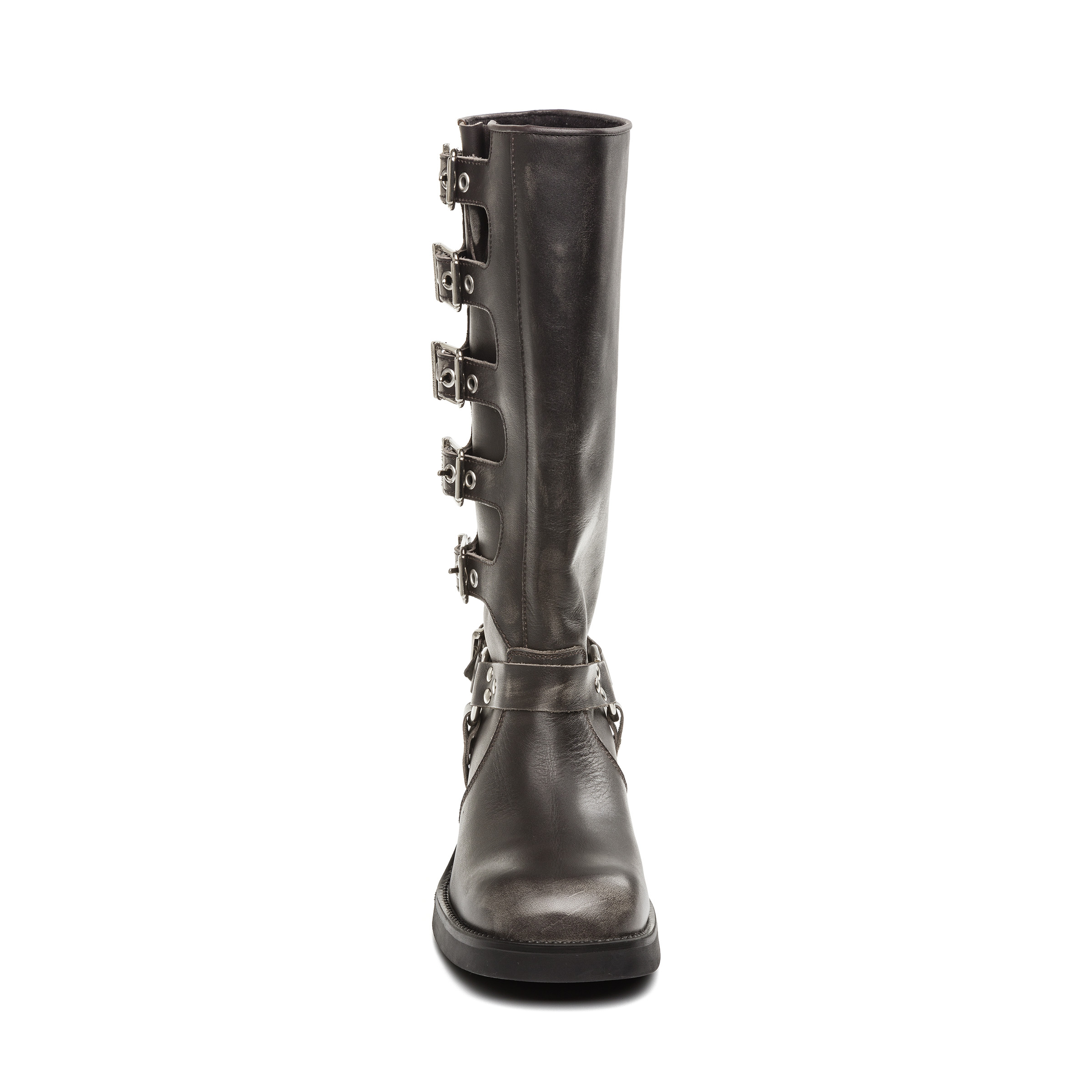 Battle Boot DK GREY LEATHER - view 3
