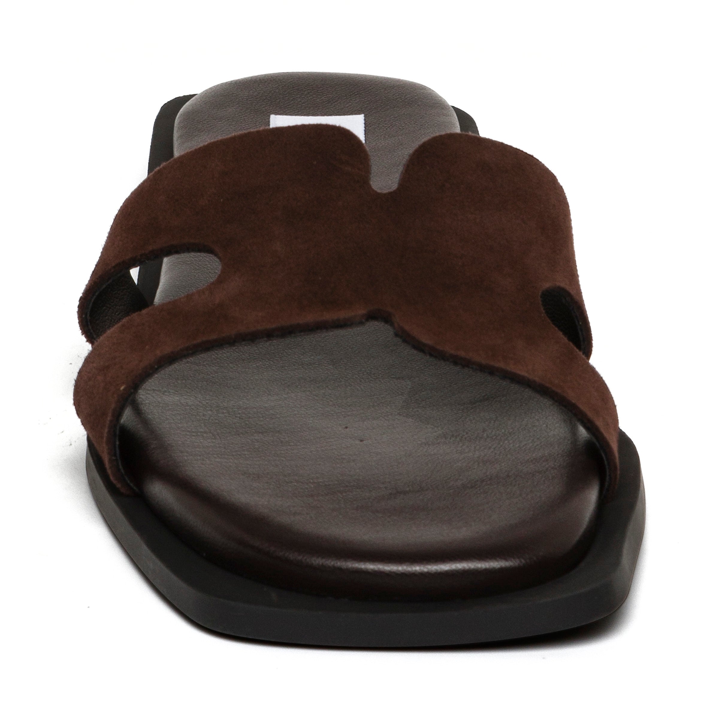 Sofia Slide DRK BRN SUEDE - view 3