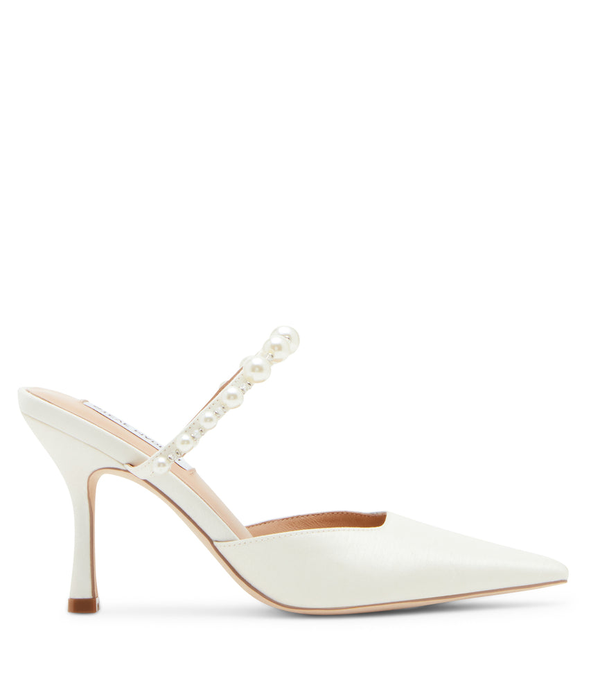 Brecki-P Mule WHITE