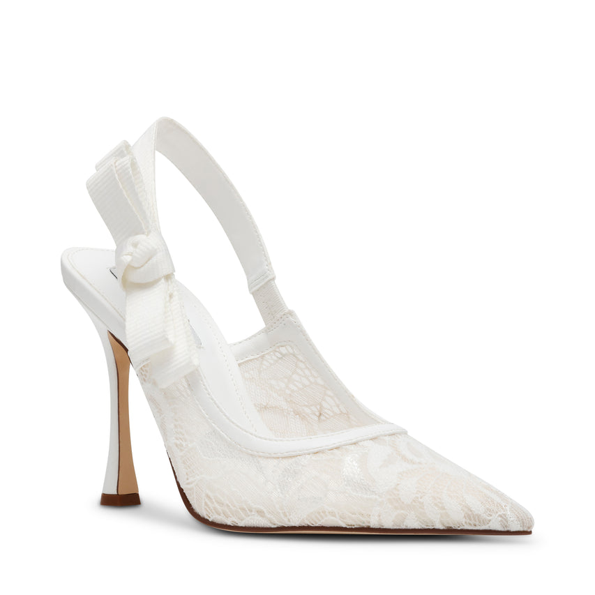 Brylie-L Pump WHITE LACE - view 2