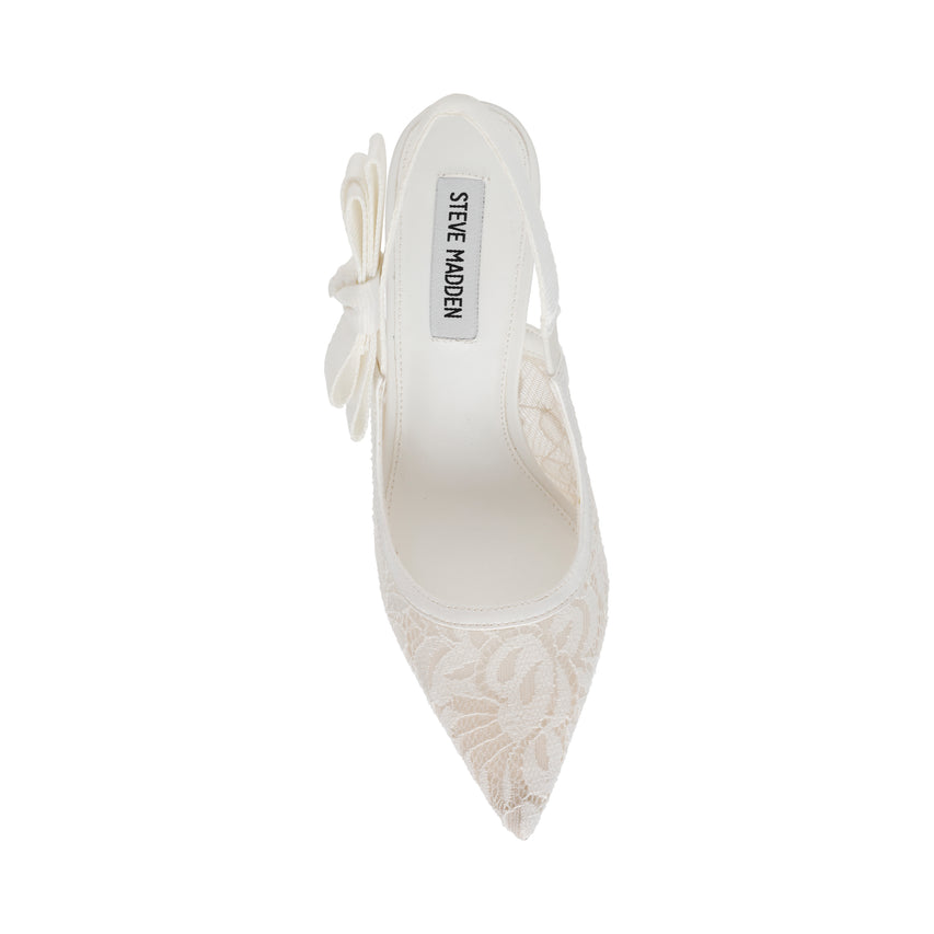 Brylie-L Pump WHITE LACE - view 6