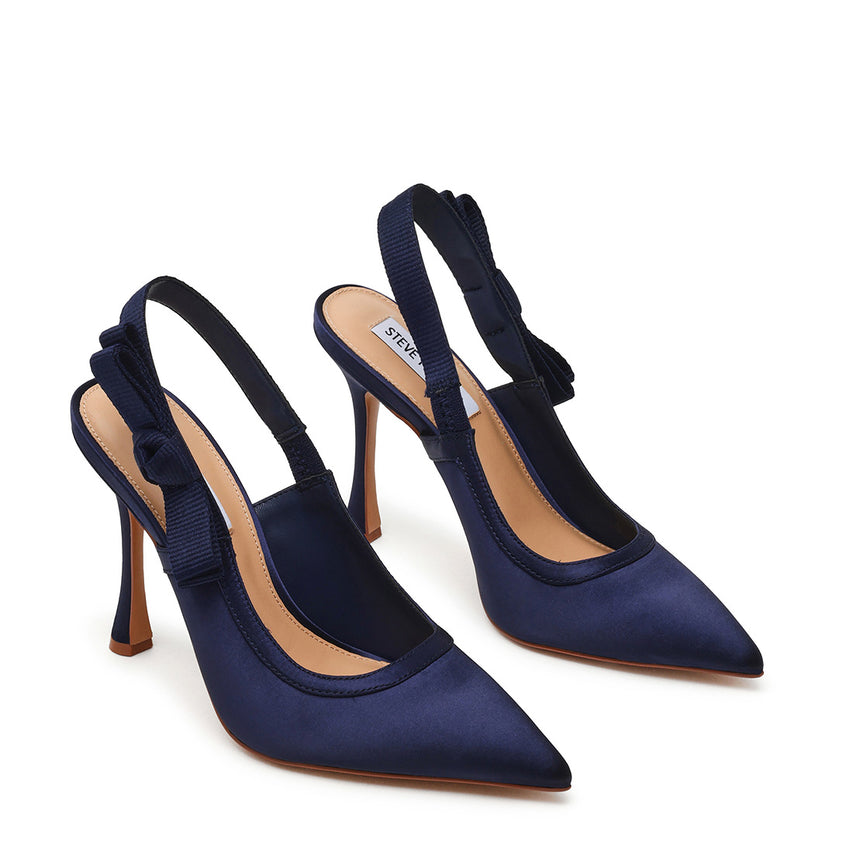 Brylie Pump NAVY SATIN - view 2