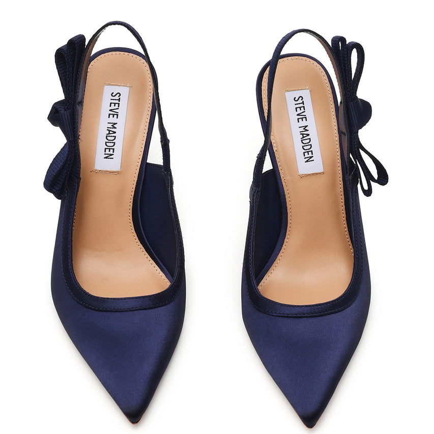 Brylie Pump NAVY SATIN - view 3