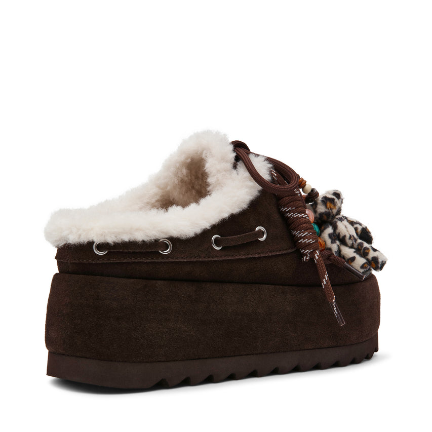 Cuddly Mule CHO BRN SUEDE - view 5