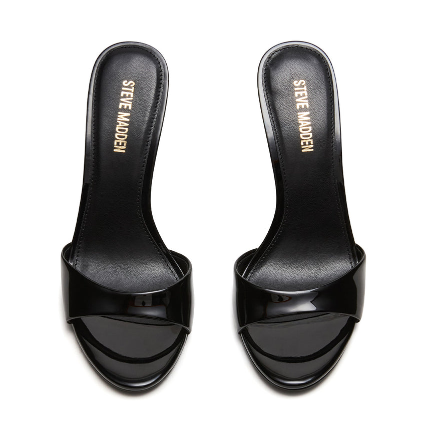 Davina Sandal BLACK PATENT - view 3