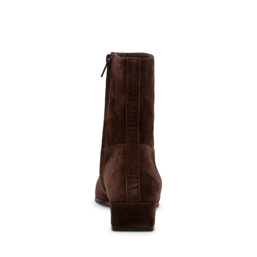 Dusty Bootie CHOCOLATE BROWN SUEDE - view 4