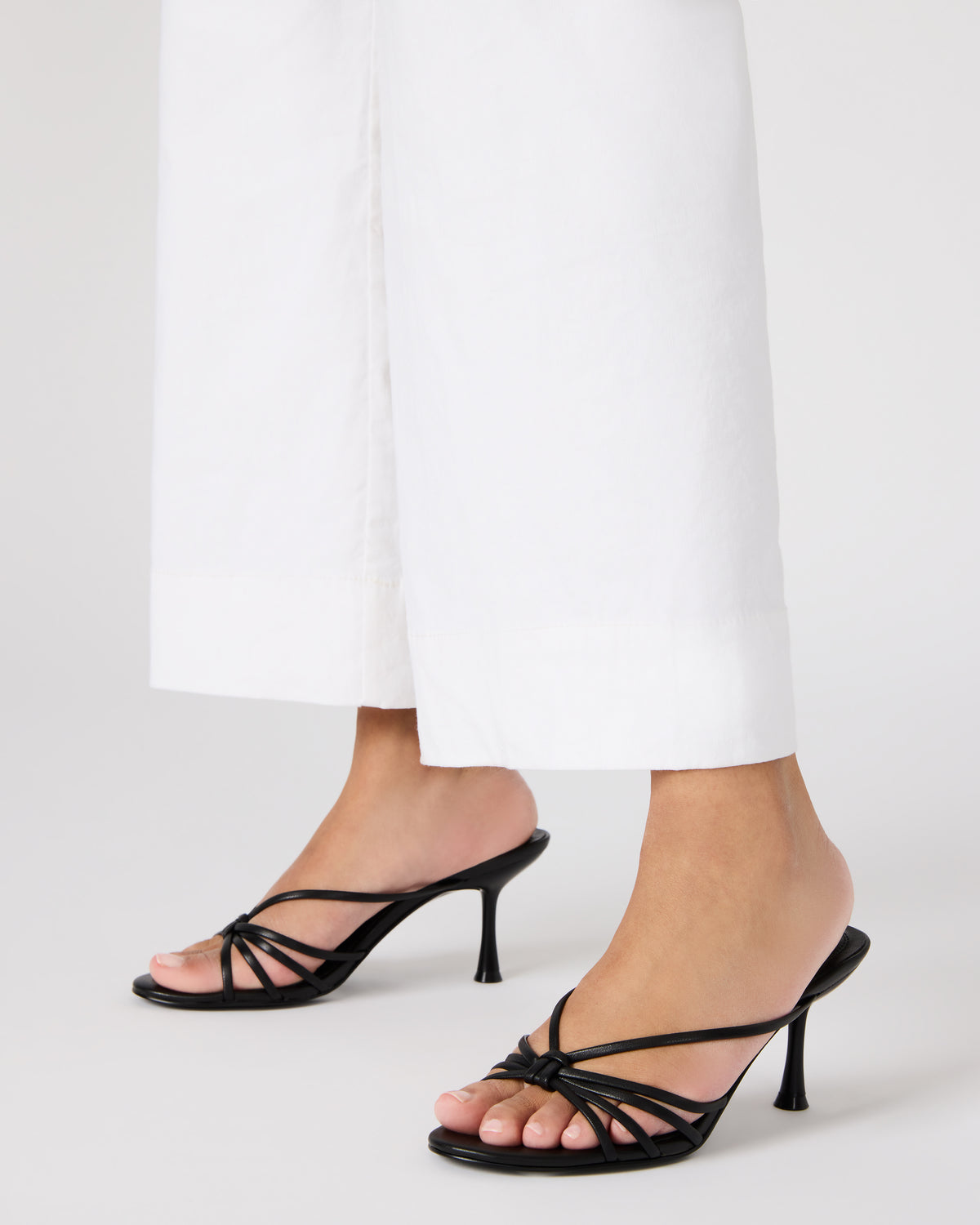 Edna Sandal BLACK LEATHER - view 7