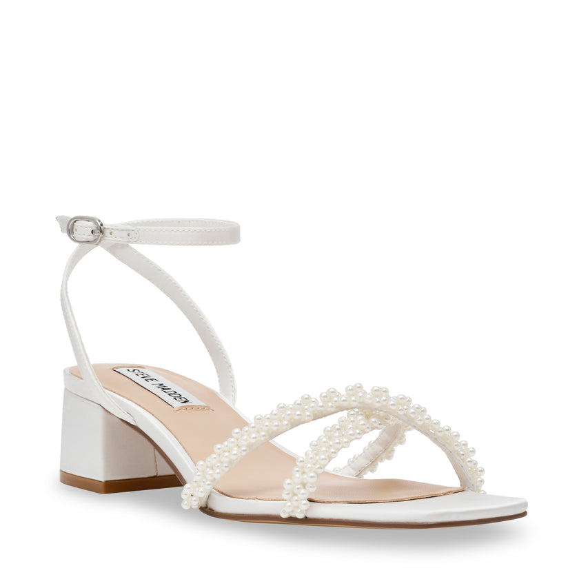 Gabby-P Sandal IVORY SATIN - view 2