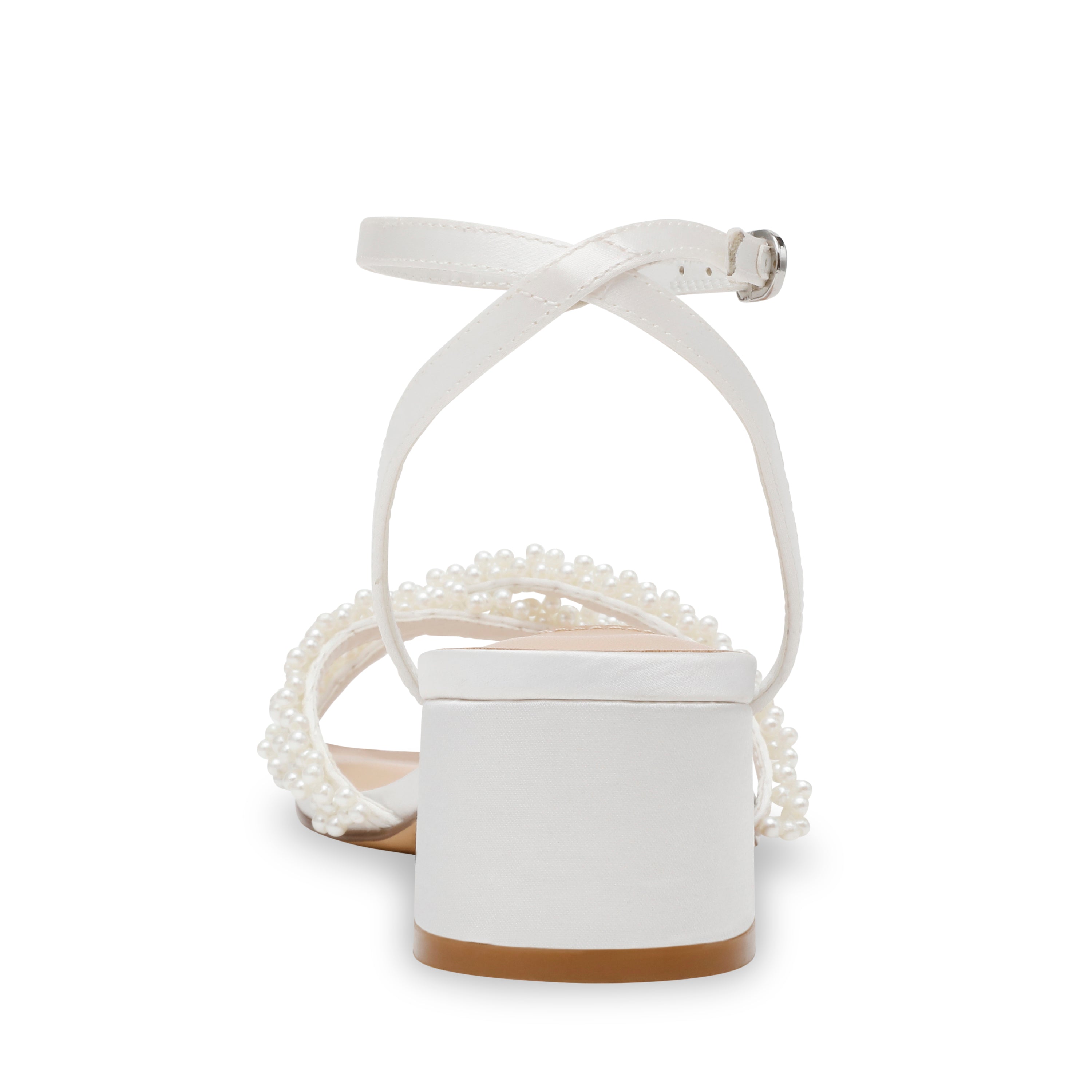 Gabby-P Sandal IVORY SATIN - view 4