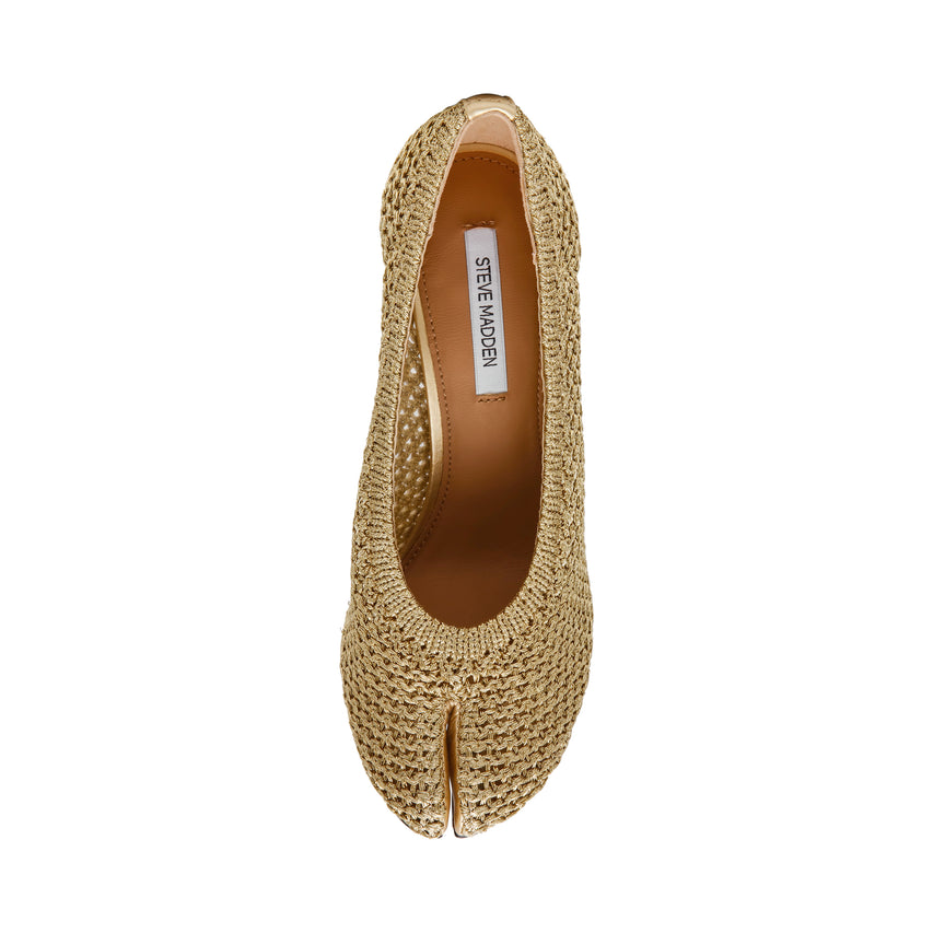 Juliette-Woven Pump CHAMPAGNE - view 7