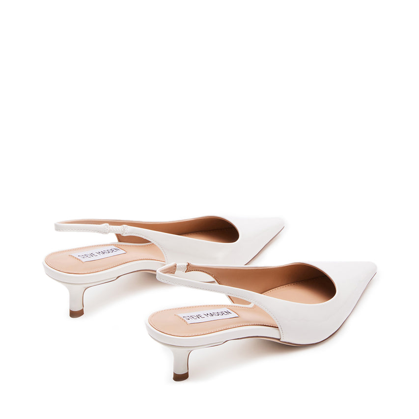 Kari Pump WHITE PATENT - view 4