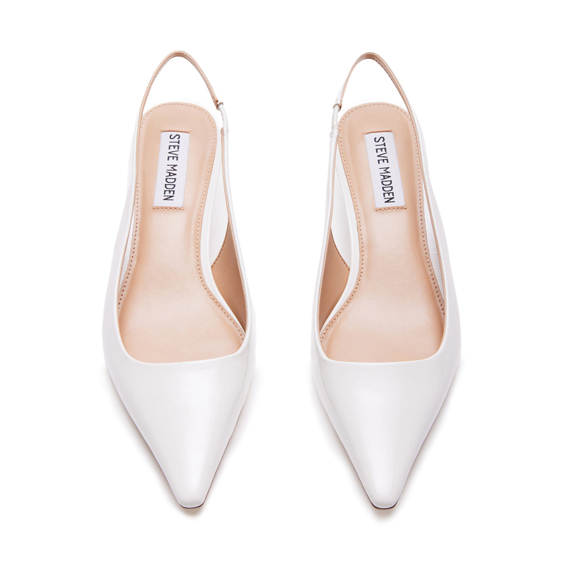 Kari Pump WHITE PATENT - view 3