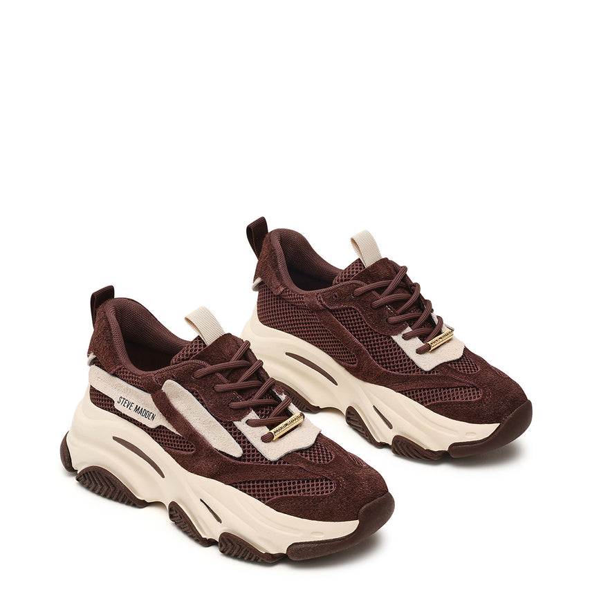 Possession-E Sneaker BROWN OFF WHITE - view 2
