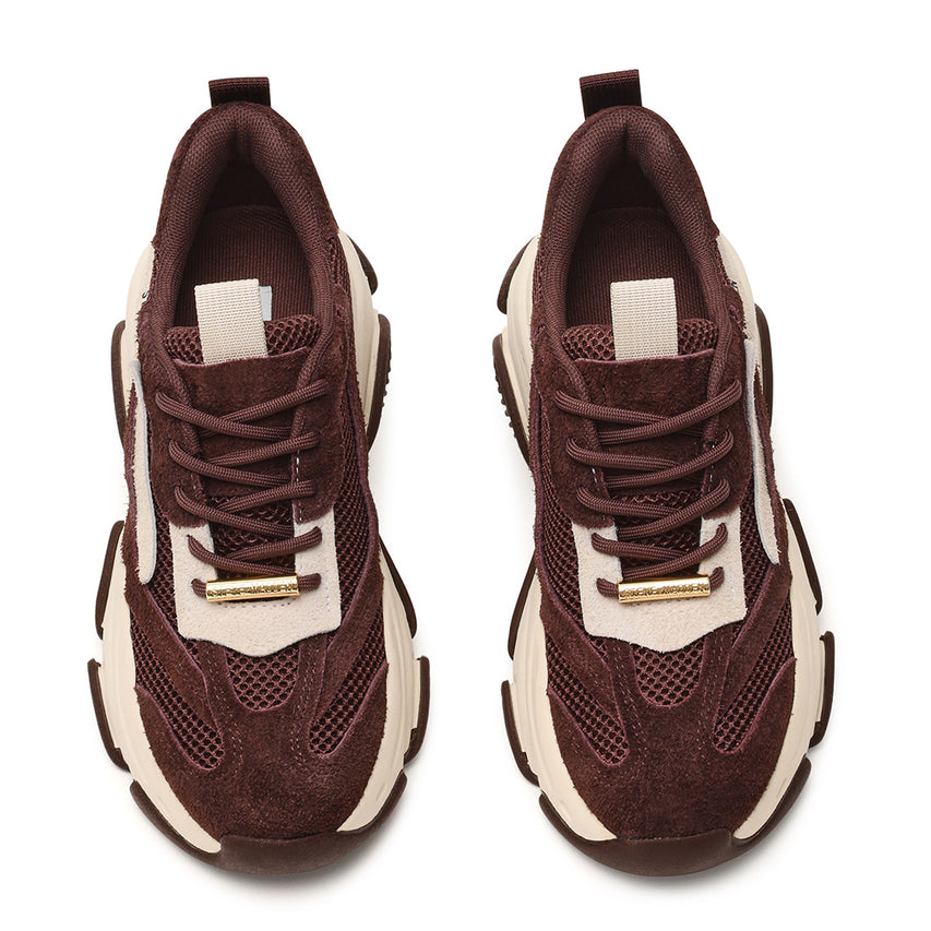 Possession-E Sneaker BROWN OFF WHITE - view 3