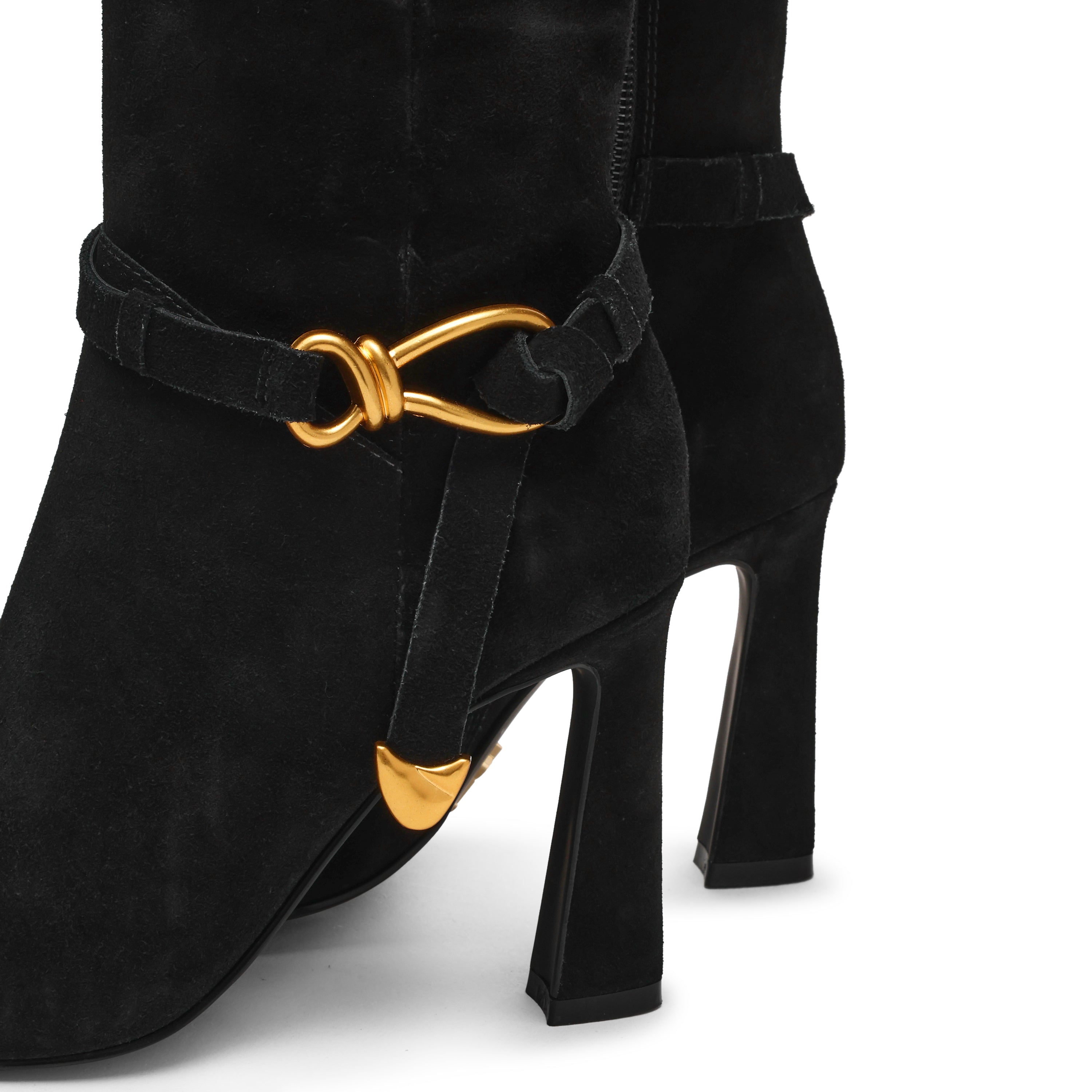 Sirrens Boot BLACK SUED - view 5