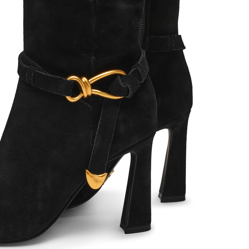 Sirrens Boot BLACK SUED - view 5
