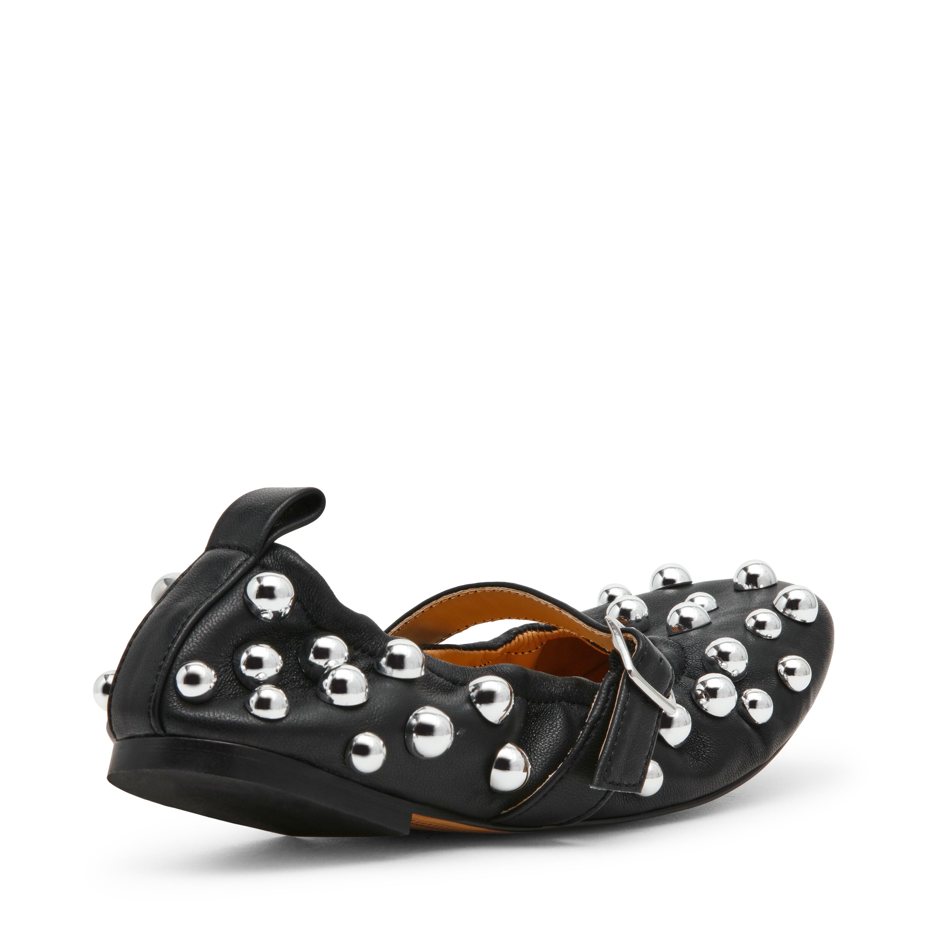 Sunrays Flat Shoe BLACK LEATHER - view 5