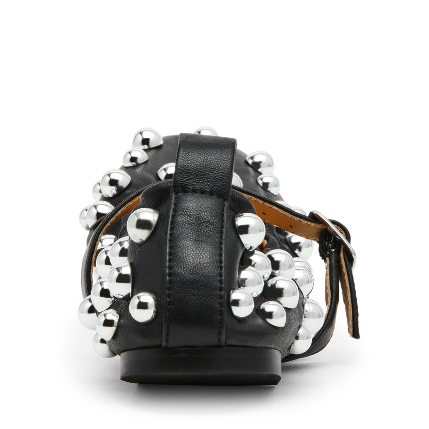 Sunrays Flat Shoe BLACK LEATHER - view 4