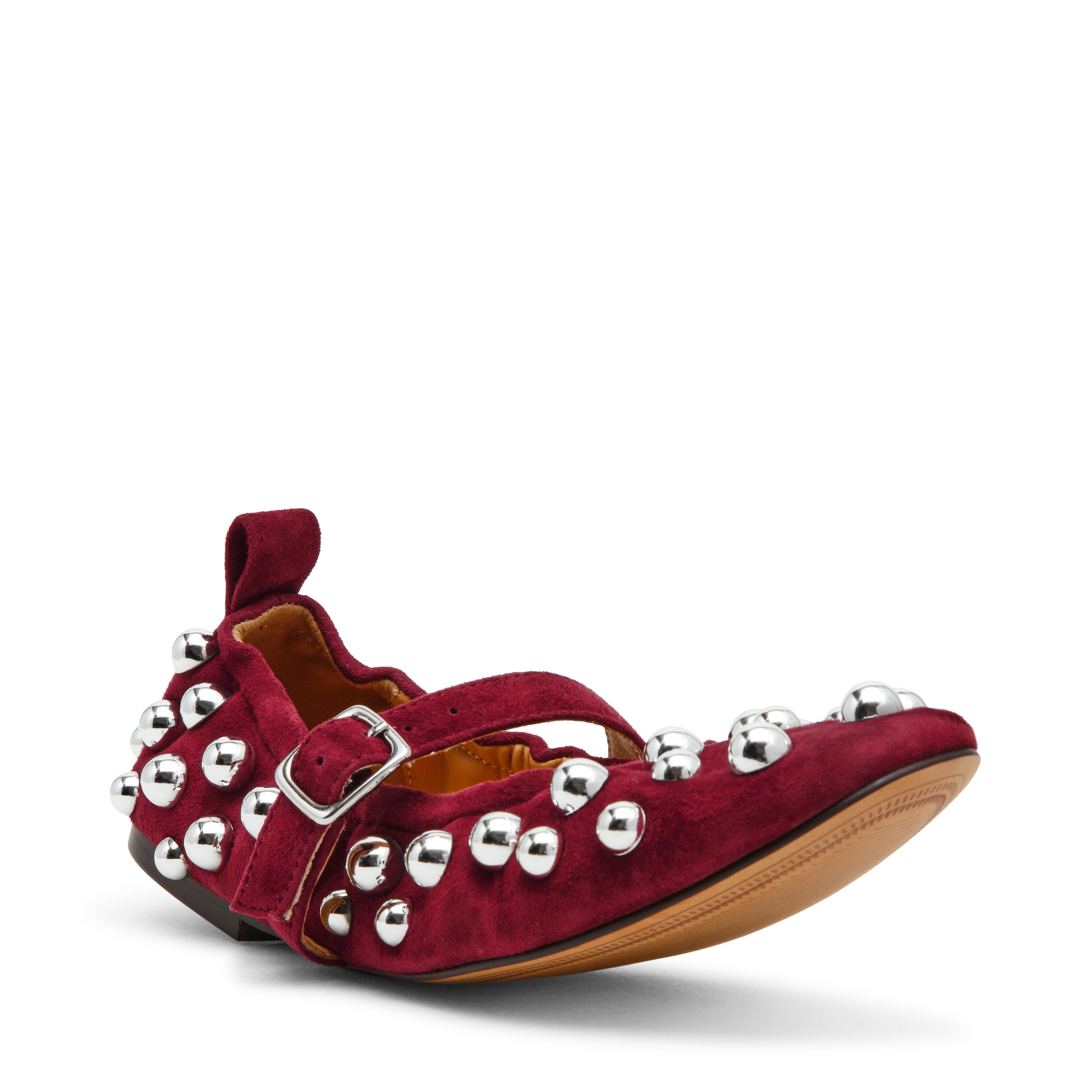 Sunrays Flat Shoe BURG SUEDE - view 2