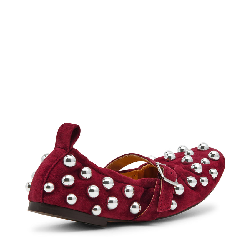 Sunrays Flat Shoe BURG SUEDE - view 5