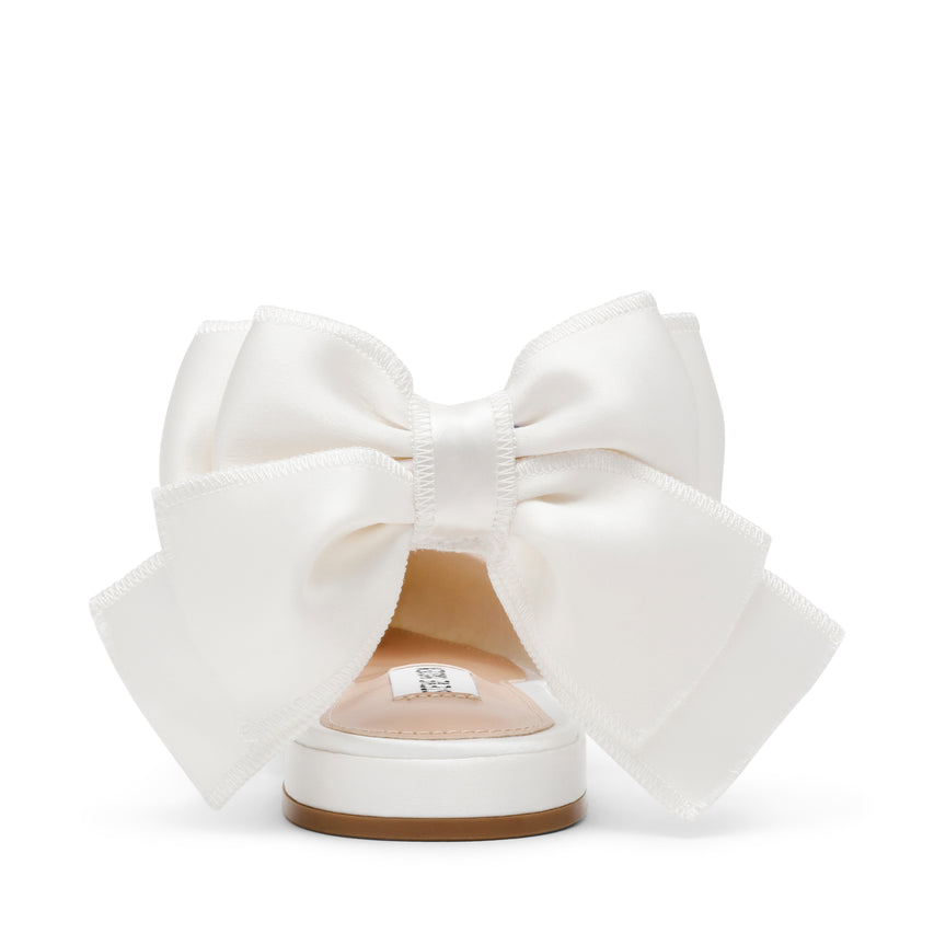 Synthia Flat Shoe IVORY SATIN - view 4