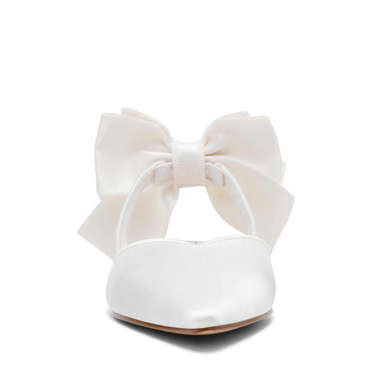 Synthia Flat Shoe IVORY SATIN - view 3
