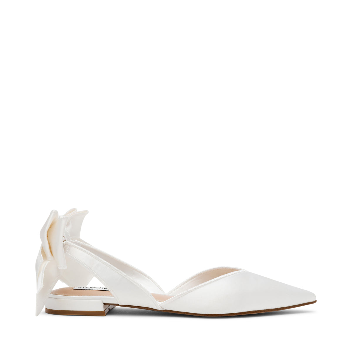 Synthia Flat Shoe IVORY SATIN