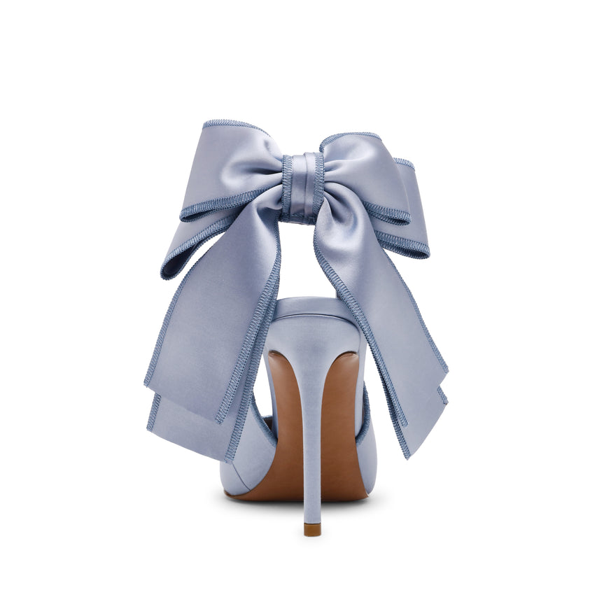 Teacup Pump BLUE SATIN - view 4