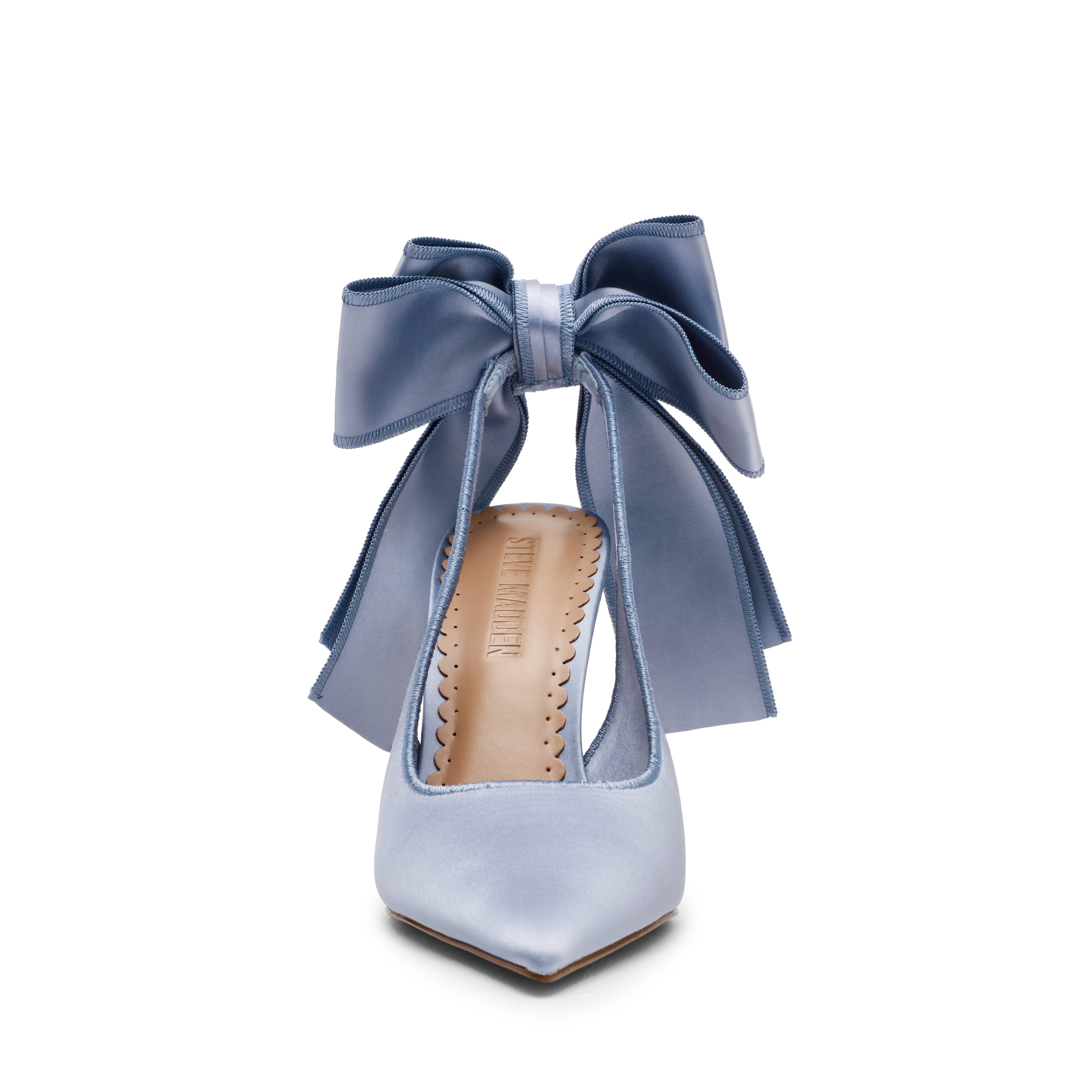 Teacup Pump BLUE SATIN - view 3