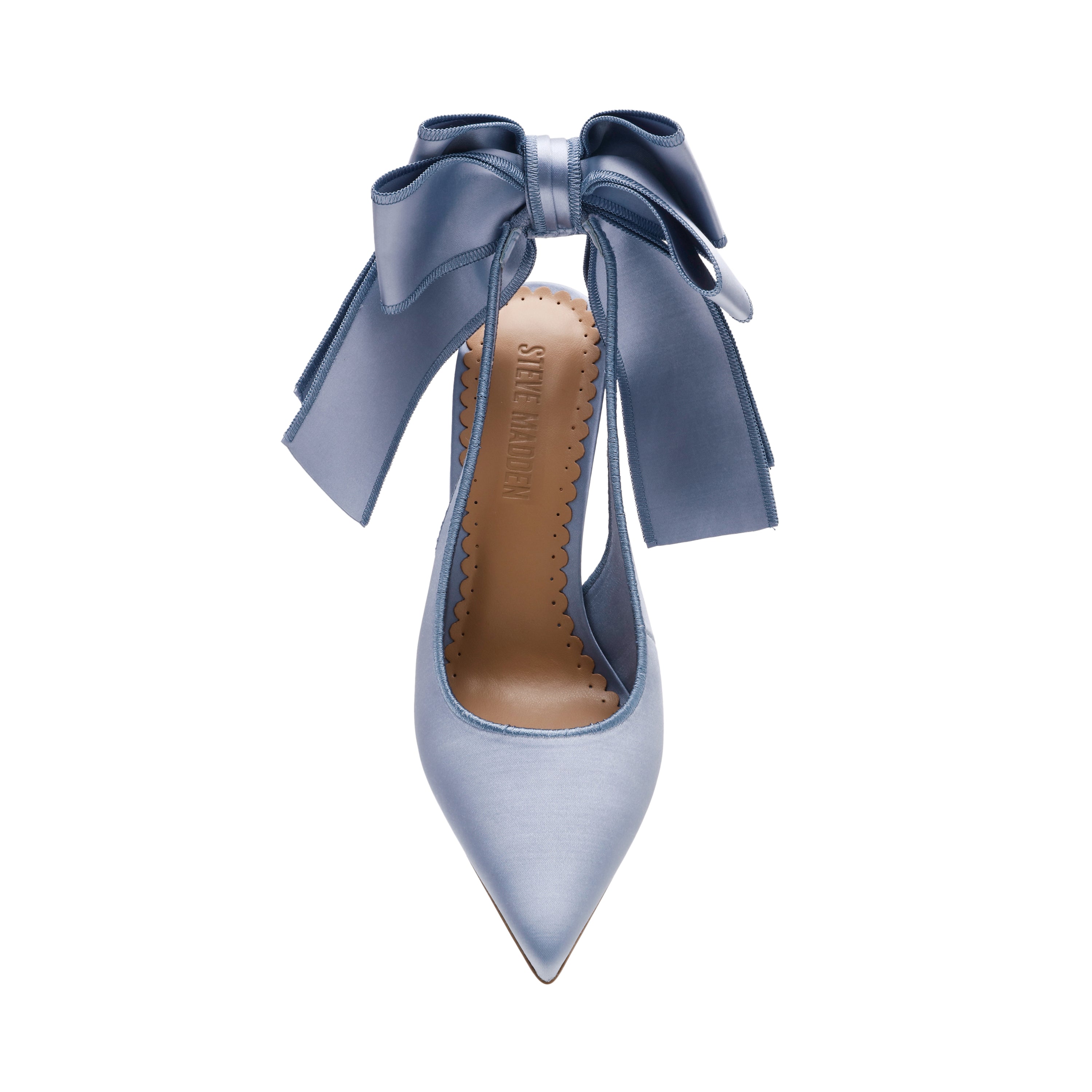 Teacup Pump BLUE SATIN - view 6