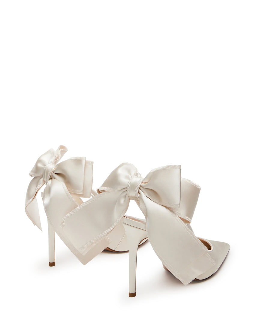 Teacup Pump IVORY SATIN - view 4